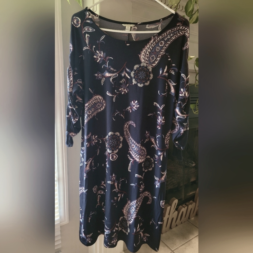 Cato brand navy dress in medium